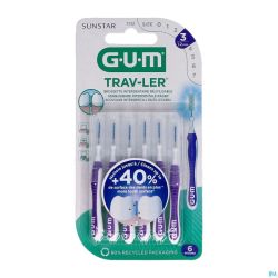 Gum Trav-Ler Brosse Interdent. 1,2Mm 6 1512M6