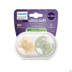 Philips Avent Sucette +6M Soft Dessin 2