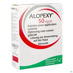 Alopexy Pi Pharma 50mg/ml Sol Cutanee Fl3x60ml Pip