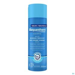 Bepanthen Derma Gel Lavant Visage Doux Fl 200ml