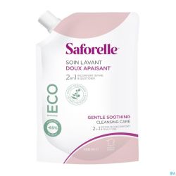 Saforelle Soin Lavant Doux Eco Recharge 400Ml