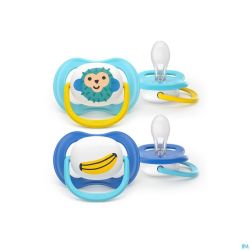 Philips Avent Sucette +6M Air Collection Garcon 2