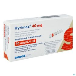 Hyrimoz 40mg Sol Inj 40mg/0,4ml Stylo Prerempli 2