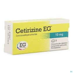 Cetirizine EG Comp 7X10Mg