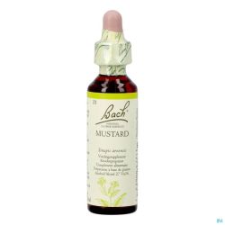 Bach Flower Remedie 21 Mustard 20ml