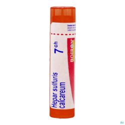 Hepar Sulfuris Calcareum 7ch Gr 4g Boiron