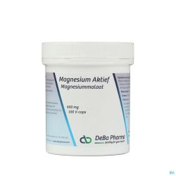 Magnesium Actif Caps 100 X 600mg Deba