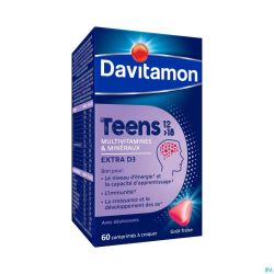 Davitamon Teens Fraise Comp 60