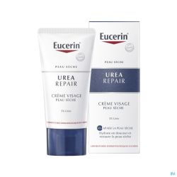 Eucerin Peau Seche Creme Visage 5% Uree Tube 50ml
