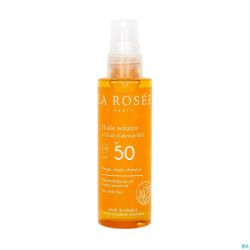 La Rosee Huile Solaire Abricot Bio Ip50 Fl 150Ml