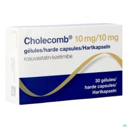 Cholecomb 10mg/10mg Caps Dur 30