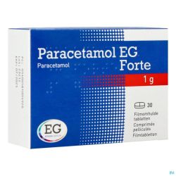 Paracetamol EG Forte 1G Comp Pell  30