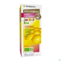 Arkoroyal Sirop Fortifiant Junior Bio Fl 140ml