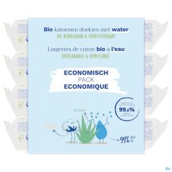 Mustela Ch Bio Lingettes Coton Eau 4x60 Promo