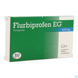 Flurbiprofen EG 8,75Mg Pastilles A Sucer 24