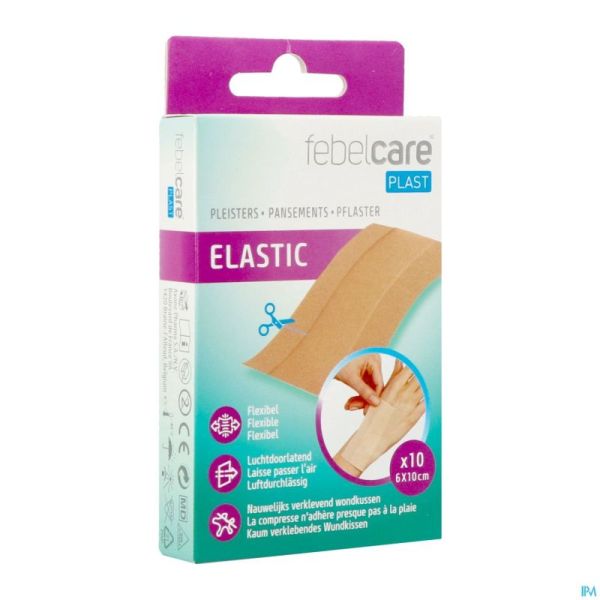 Febelcare Plast Elastic Uncut 10X6Cm 10