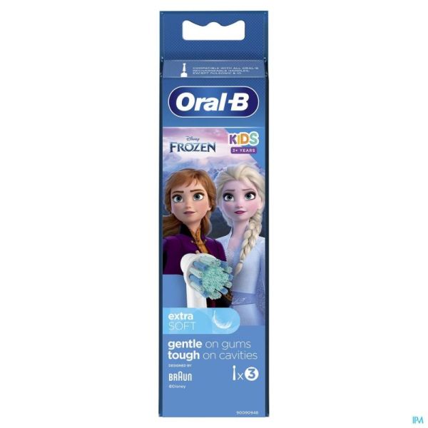 Oral-b Frozen Ii Brush Heads 3