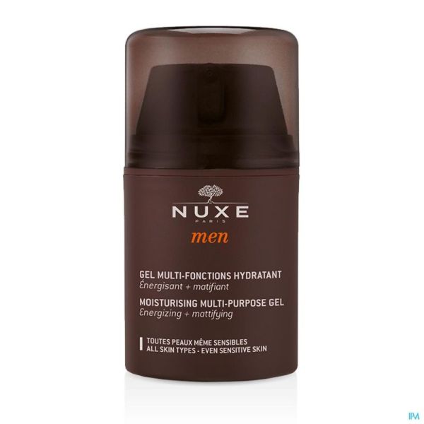 Nuxe Men Gel Hydraterende Multifunct. Pompfl 50ml