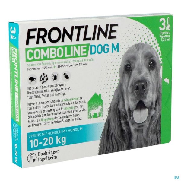 Frontline Combo Line Dog M 10-20kg 3x1,34ml