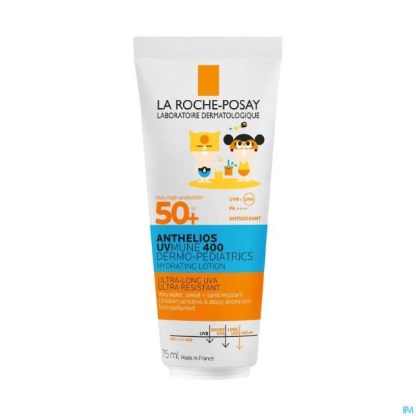 Lrp Anthelios Uvmune Lait Dermo-Ped Spf50+ 75Ml
