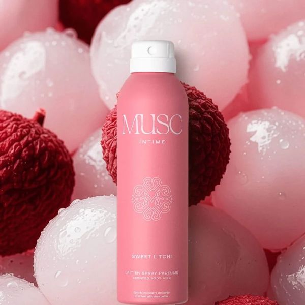 Musc Intime Del. Lait Corps Sweet Litchi Spr.200Ml