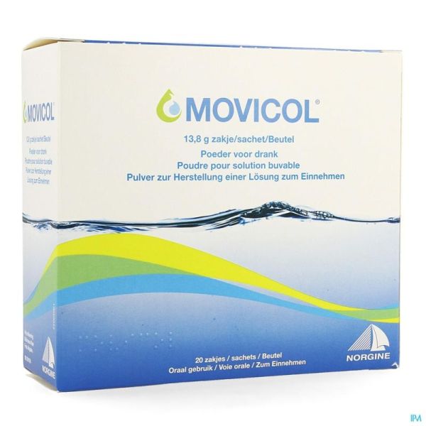 Movicol 13.8 g Lös. z. Einnehm. (Pulv.) Beutel 20