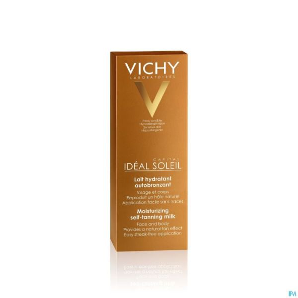 Vichy Cap Sol Lait Auto Bronz Visage&Corps 100Ml