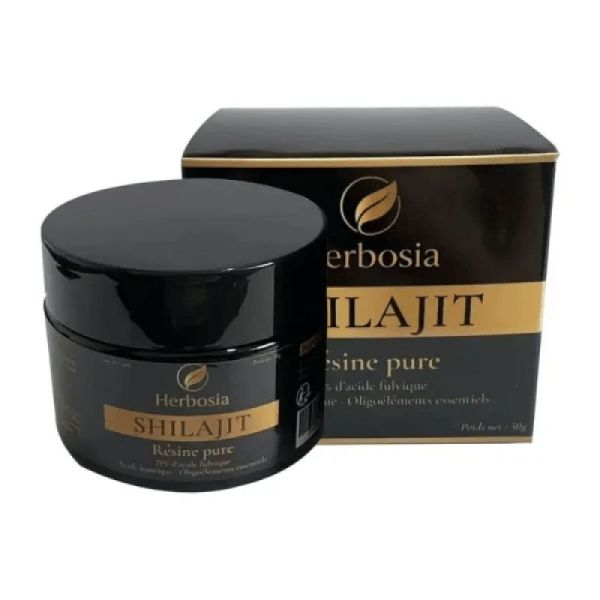 Shilajit Himalaya Herbosia – Résine pure 50 g – avec 71% d’acide fulvique