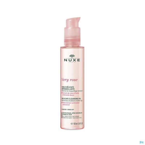 Nuxe Very Rose Reinigende Olie 150ml