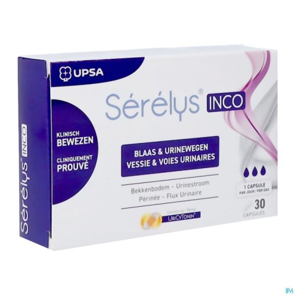 Serelys Inco Caps 30