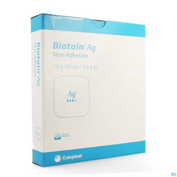 Biatain Ag Pans Mousse N/Adh 10,0X10,0Cm 5 39622