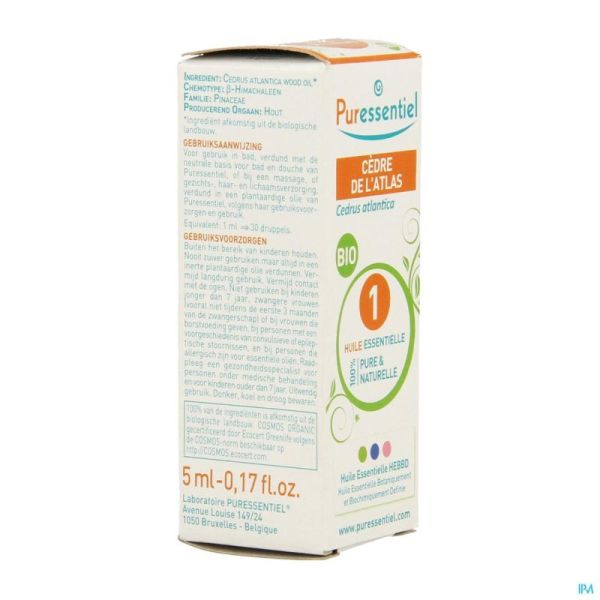 Puressentiel He Cedre Atlas Bio 5ml