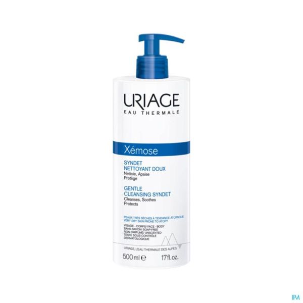 Uriage Xemose Syndet Milde Reiniging Emulsie 500ml