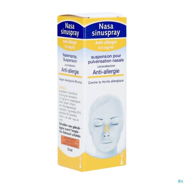 Nasasinuspray A/Allerg.0,5Mg/Ml Susp Pulv.nas.10Ml