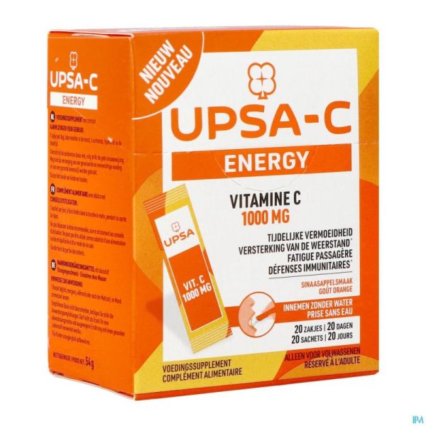 Upsa C Energy 1000Mg Sach 20