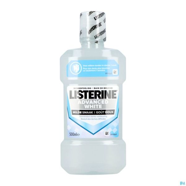 Listerine Advanced White 500Ml Nf