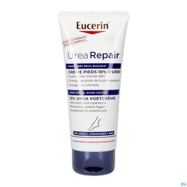 Eucerin Urearepair Creme Pieds 10% Uree Tube 100Ml
