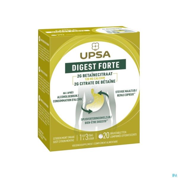 Upsa Digest Forte Comp Efferv. 20