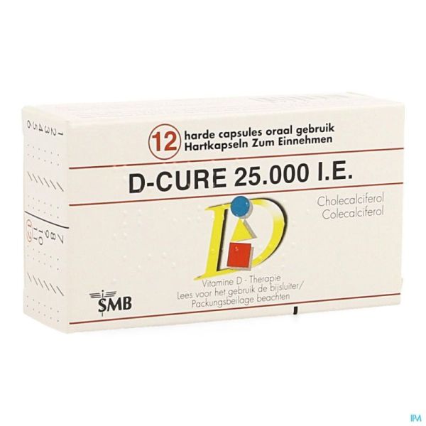 D-Cure 25000 IE Hartkaps. 12