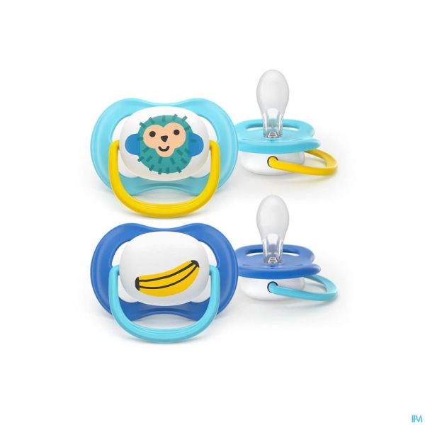 Philips Avent Sucette +6M Air Collection Garcon 2