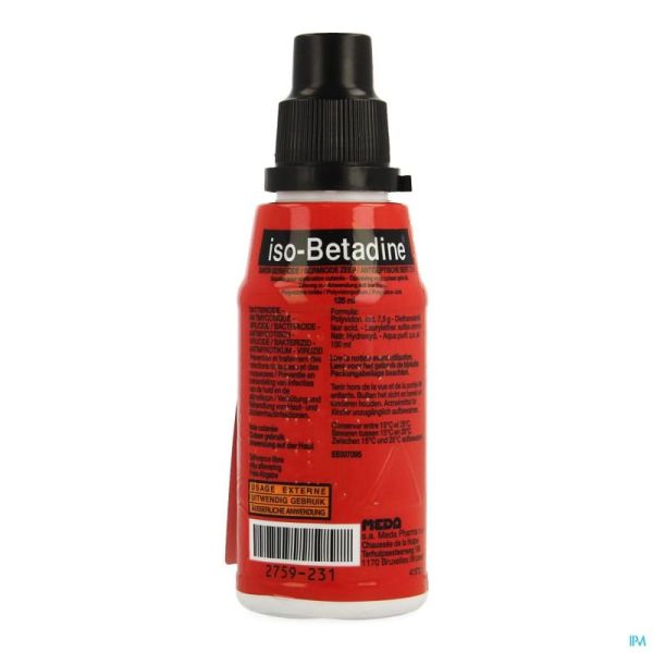Iso-Betadine Savon Germicide 7.5 % Lös. z. Anw. auf d. Haut 125 ml