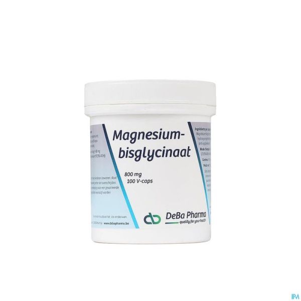 Magnesium Bisglycinate 800Mg V-Caps 100
