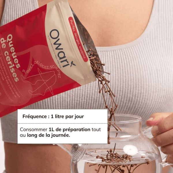 Owari Queues Cerises Infusion 50G