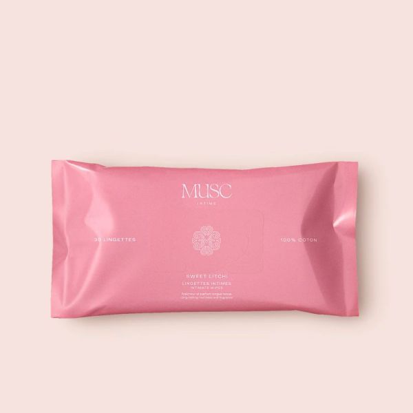Musc Intime Lingettes Intime Sweet Litchi 30