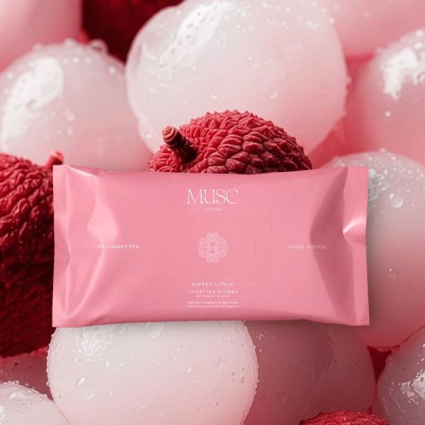 Musc Intime Lingettes Intime Sweet Litchi 30