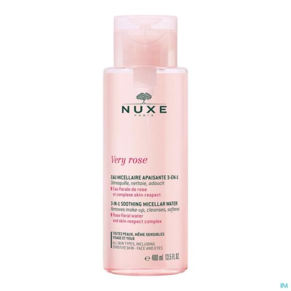 Nuxe Very Rose Micellair Water Kalm. 3in1 Pn 400ml