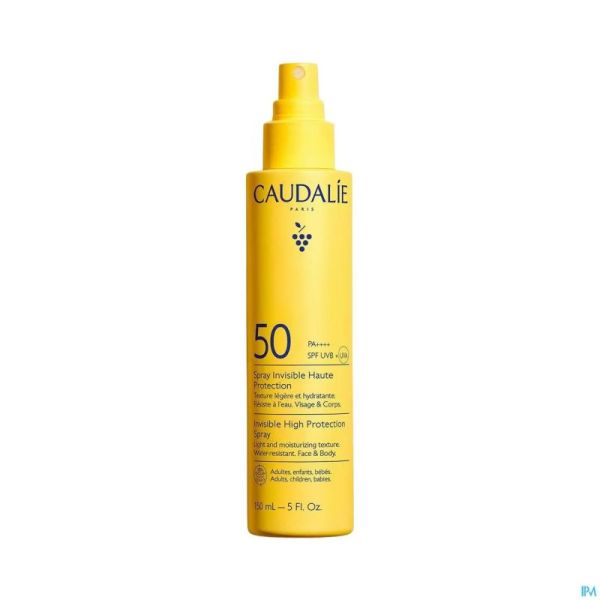 Caudalie Sun Spray Invis. Haute Protect.spf50 75Ml