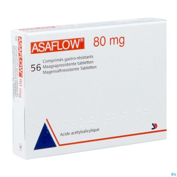 Asaflow 80Mg Comp Gastro Resist Bli 56X 80Mg