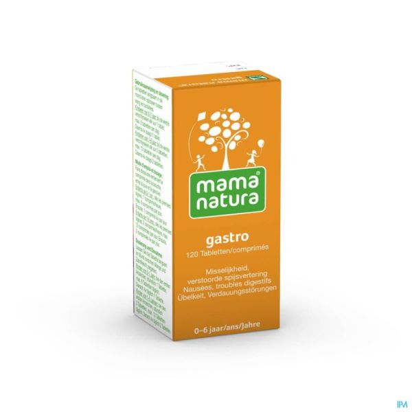 Mama natura gastro 120 tabletjes