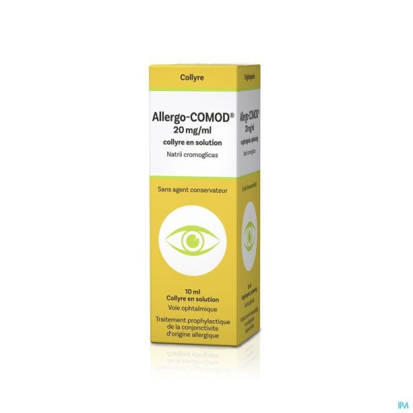 Allergo Comod 2% Collyre 10 Ml